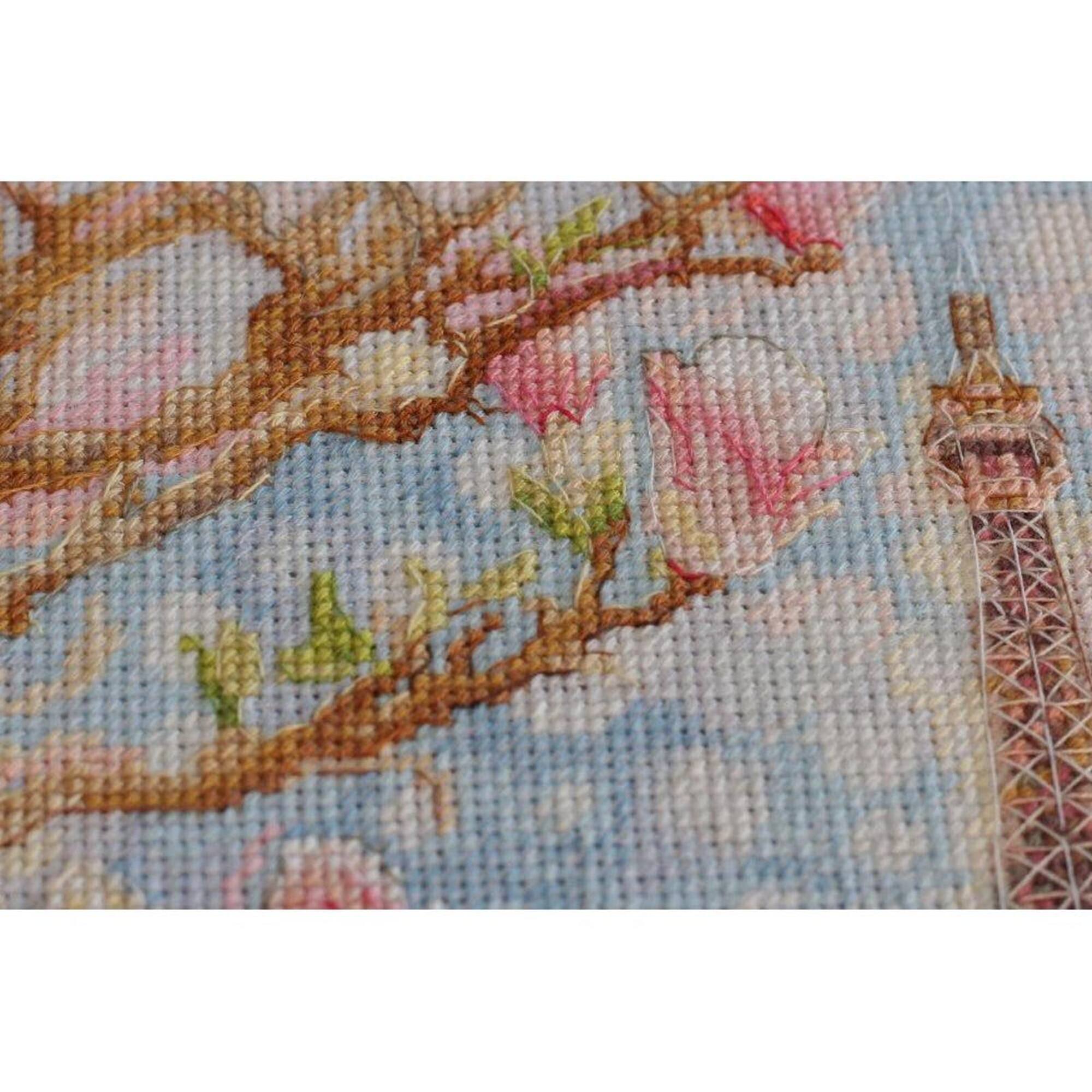 Abris Art Morning in Paris Cross-Stitch Kit